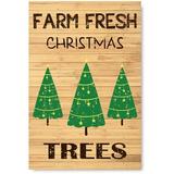 Awkward Styles Christmas Wall Art Poster Farm Fresh Christmas Trees Home Decor Prints