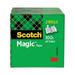 Scotch Magic Tape Refill 3 Core 0.75 x 72 yds Clear 2/Pack (8102P3472)