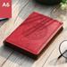 HGYCPP Portable Vintage Pattern PU Leather Notebook Diary Notepad Stationery Gift