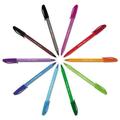 Inkjoy 100 Ballpoint Pen Stick Medium 1 Mm Eight Assorted Ink And Barrel Colors 8/pack | Bundle of 2 Sets