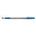 2PK Bic Ultra Round Stic Grip Blue Ballpoint Stick Pen Med Dozen