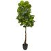 Nearly Natural 64 Fiddle Leaf Artificial Tree (Real Touch)