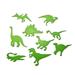 ATIXEL Poster Luminous Stickers Dinosaur Wall Sticker Fluorescent Room Home Decor