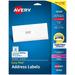 Avery Mailing Address Labels Laser and Inkjet Printers 300 Labels Permanent Adhesive (18160) White