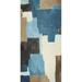 Blue Blocks 2 Poster Print by Milli Villa (18 x 36) # MVPL101B