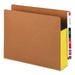 Smead 73688 3 1/2 Exp File Pockets Straight Tab Letter Yellow 10/Box