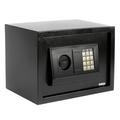 Topcobe Small Electronic Digital Steel Safe Strongbox Electronic Password Safe Box Black
