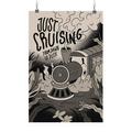 Just Cruising From Dawn To Dusk Poster - Smartprints Designs