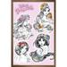 Disney Princess - Sketch Wall Poster 22.375 x 34 Framed