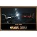 Star Wars: The Mandalorian Season 2 - Din Djarin vs. Moff Gideon Wall Poster 22.375 x 34 Framed