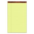 The Legal Pad Plus Ruled Perforated Pads With 40 Pt. Back Wide/legal Rule 50 Canary-Yellow 8.5 X 14 Sheets Dozen | Bundle of 5 Dozen