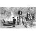 Central Park: Boats 1879. /N Miniature Yachting In Central Park New York City. Engraving American 1879. Poster Print by (18 x 24)