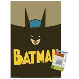 DC Comics - Batman - Vintage Wall Poster with Push Pins 14.725 x 22.375