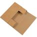 Box Partners Easy-Fold Mailers 9 1/2 x 6 1/2 x 2 Kraft 50/Bundle M962BFK