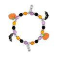 Halloween Beaded Charm Bracelet Craft Kit Makes 12 Craft Kits Halloween 12 Pieces