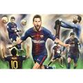 Lionel Messi Collage Poster Print (24 x 36)