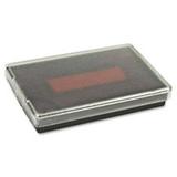 COSCO Felt Replacement Ink Pad for 2000PLUS Economy Message Dater Red/Blue -COS061797