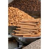 India-Delhi-Old Delhi Old Delhi street market Mixed nuts-spices and cinnamon sticks by Cindy Miller Hopkins (15 x 24)