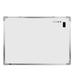 Wall Mounted Magnetic Whiteboard 36 x 48 Aluminum Frame