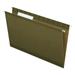 Reinforced Hanging File Folders Legal Size 1/3-Cut Tab Standard Green 25/box | Bundle of 2 Boxes