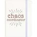 P. Graham Dunn Chaos Coordinator Classic White 6 x 4 Lined Paper Composition Notebook
