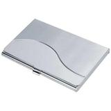 Visol V405B Wave Polished And Satin Finish Business Card Case