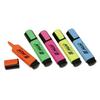 SKILCRAFT NSN4636556 Neon Flat Highlighters 5 / Set