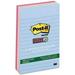 Post-it Super Sticky Notes in Bali Colors - 3 per pack - 4 x 4 - Assorted