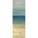 Navy Blue Horizons Panel I Poster Print by Cynthia Coulter (12 x 36)