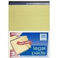TOP FLIGHT 8115-3 8.5 x 11.75 In. Yellow Legal Pad (Pack of 6)
