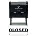 Vivid Stamp Basic Closed Self Inking Rubber Stamp (Black Ink) - Medium