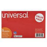 Universal-1PK Ruled Index Cards 5 X 8 White 500/Pack