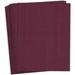 Hamilco Colored Cardstock Paper 8.5x11 Linen Textured Color Card Stock Paper Burgundy Red 80 lb Cover 50 Pack