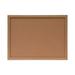 Universal Cork Board with Oak Style Frame 24 x 18 Natural Surface (43602)