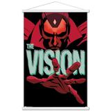 Marvel Comics - Vision - Vision #1 Wall Poster with Wooden Magnetic Frame 22.375 x 34