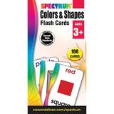 Spectrum Flash Cards Colors and Shapes 100/Pack 734059