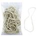 extra large 8 inch white big postal rubber band - pack of 30 pieces by yosogo