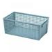 Plastic Storage Baskets Durable Small Pantry Organizer Bins Organization and Storage Shelves Baskets for Kitchen Organization Countertops Desktops Cabinets Bedrooms and Bathrooms