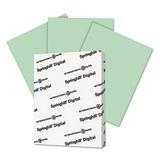 Springhill - Digital Index Color Card Stock 90 lb 8 1/2 x 11 Green 250 Sheets/Pack 045100 (DMi PK