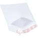 Partners Brand White Self-Seal Bubble Mailers #0 6 x 10 Pack Of 250