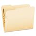 Manila Fastener Folders 1/3-Cut Tabs: Assorted 1 Fastener Letter Size Manila Exterior 50/Box | Bundle of 2 Boxes