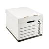 Medium-Duty Lift-Off Lid Boxes Letter/Legal Files 12 x 15 x 10 White 12/Carton