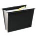 Wilson Jones 68205 Slide-Bar Expanding Pocket File 13 Pockets Poly Letter Black