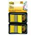 Standard Page Flags In Dispenser Yellow 100 Flags/dispenser | Bundle of 5