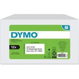 DYMO Authentic LabelWriter Standard Shipping Labels for LabelWriter Label Printers White 2-1/8 x 4 (30323) 12 Rolls of 220