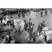 May Day Parade 1916. /Nwomen And Men Marching At The May Day Parade As One Man Holds A Sign Promoting Socialism In New York City. Photograph 1916. Poster Print by Granger Collection