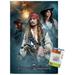 Disney Pirates of the Caribbean: On Stranger Tides - Group Wall Poster with Push Pins 14.725 x 22.375