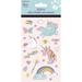 Colorful Unicorns Standard Sticker - 4 sheet