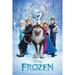 Poster Import XPE160054 Disney Frozen - Movie Cast Poster Print 24 x 36