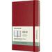 Moleskine Hardcover 18-Month Weekly Planner 5 x 8-1/4 Red July 2022 to December 2023 80565988512